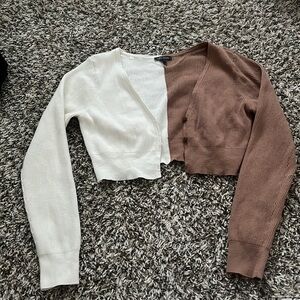 Wild fable cropped sweater
